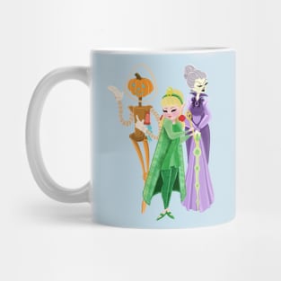 A Princess, A Witch, and a Robot Mug